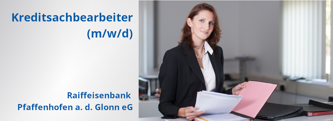 Stellenangebot Kreditsachbearbeiter (m/w/d) April 2025